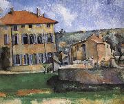 farms and housing Paul Cezanne